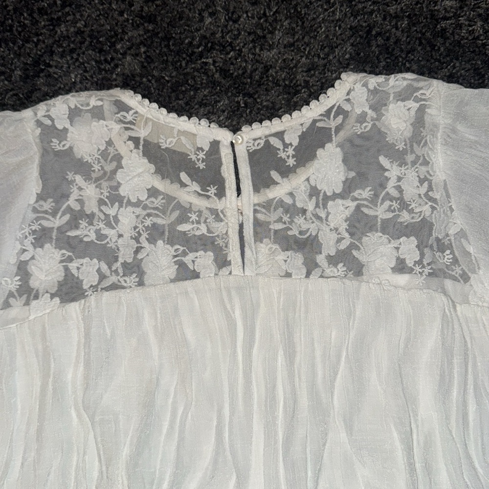 White Just Found Size 2X Dress - Picture 7 of 7